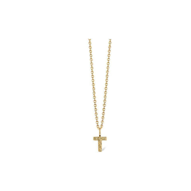 Jeberg Jewellery I Am Me Bogstav sølvforgyldt - 42000 - Halskæde - 42000-019