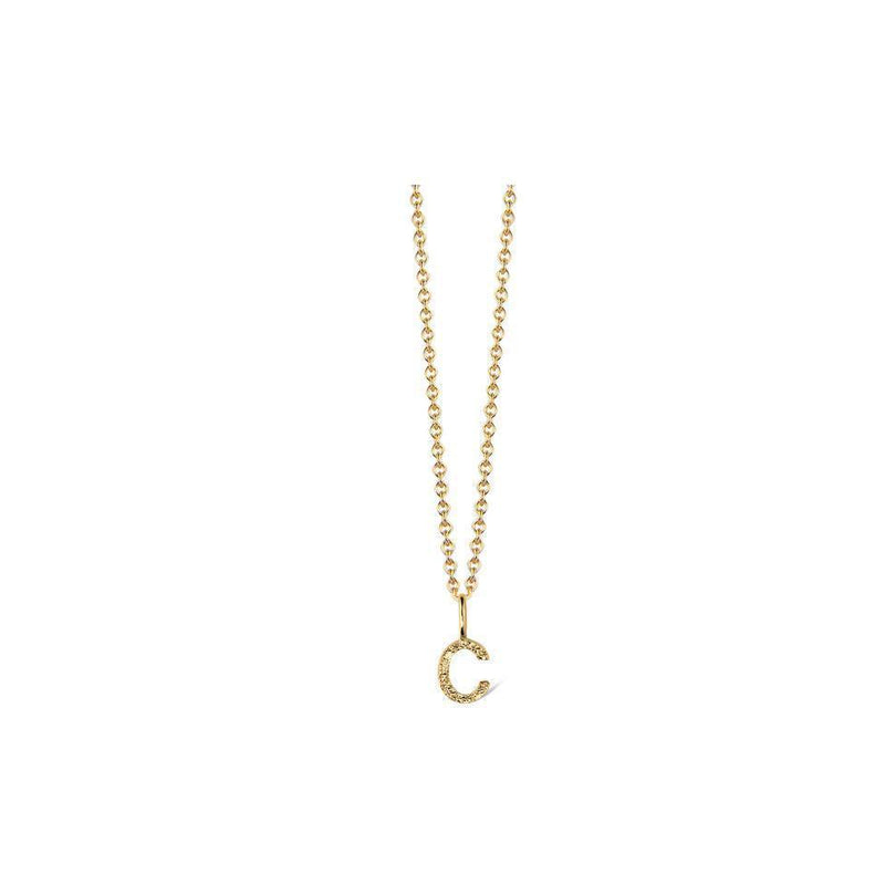 Jeberg Jewellery I Am Me Bogstav sølvforgyldt - 42000 - Halskæde - 42000-003