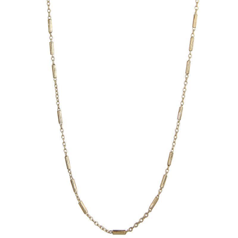 Jeberg Jewellery NORA Halskæde Forgyldt - 4560-42-G - Halskæde - 4560-42-G