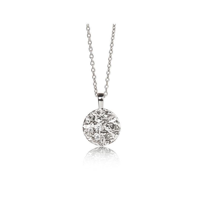 Jeberg Jewellery Piece of The Moon Necklace sølv - 4802-42-Silver - Halskæde - 4802-42-Silver