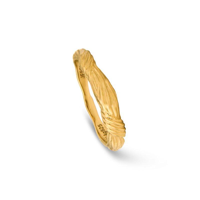 Jeberg Jewellery SAND DUNE Ring Forgyldt - 61300 - Ringe - 61300-001