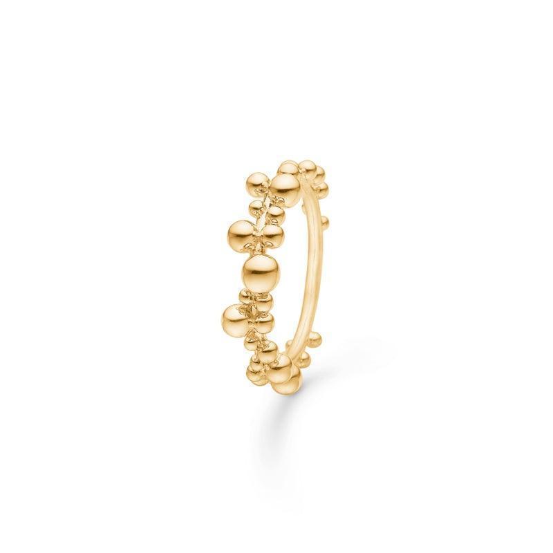 Mads Z 14 kt. Bubbles ring - Ringe - 1540066-001