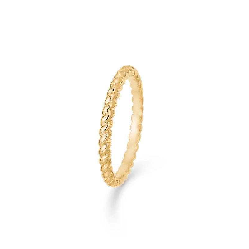 Mads Z 14 kt. Poetry Snoet Guldring - Ringe - 1540044-001