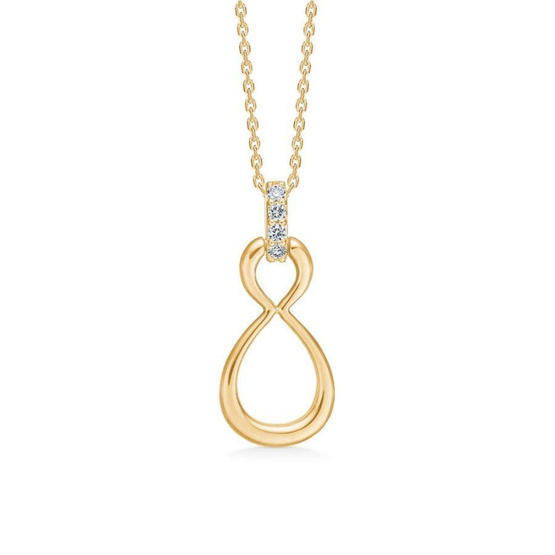 Mads Z 14kt Devotion Vedhæng 0.08CT W.Si - Vedhæng - 1531007