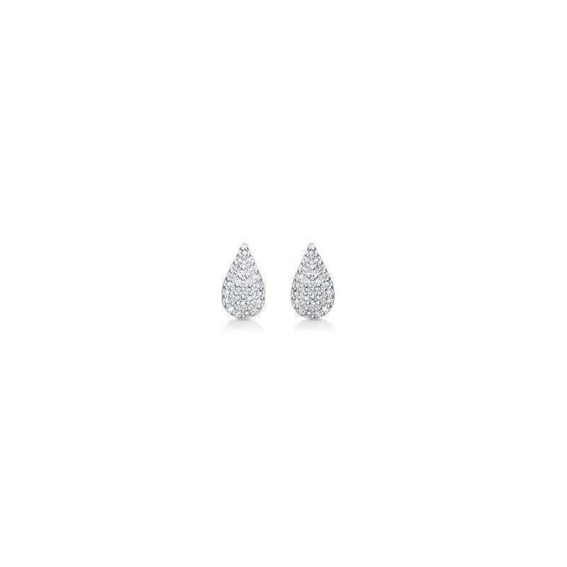 Mads Z 14kt Eliza 0.06Ct - Øreringe - 1611082