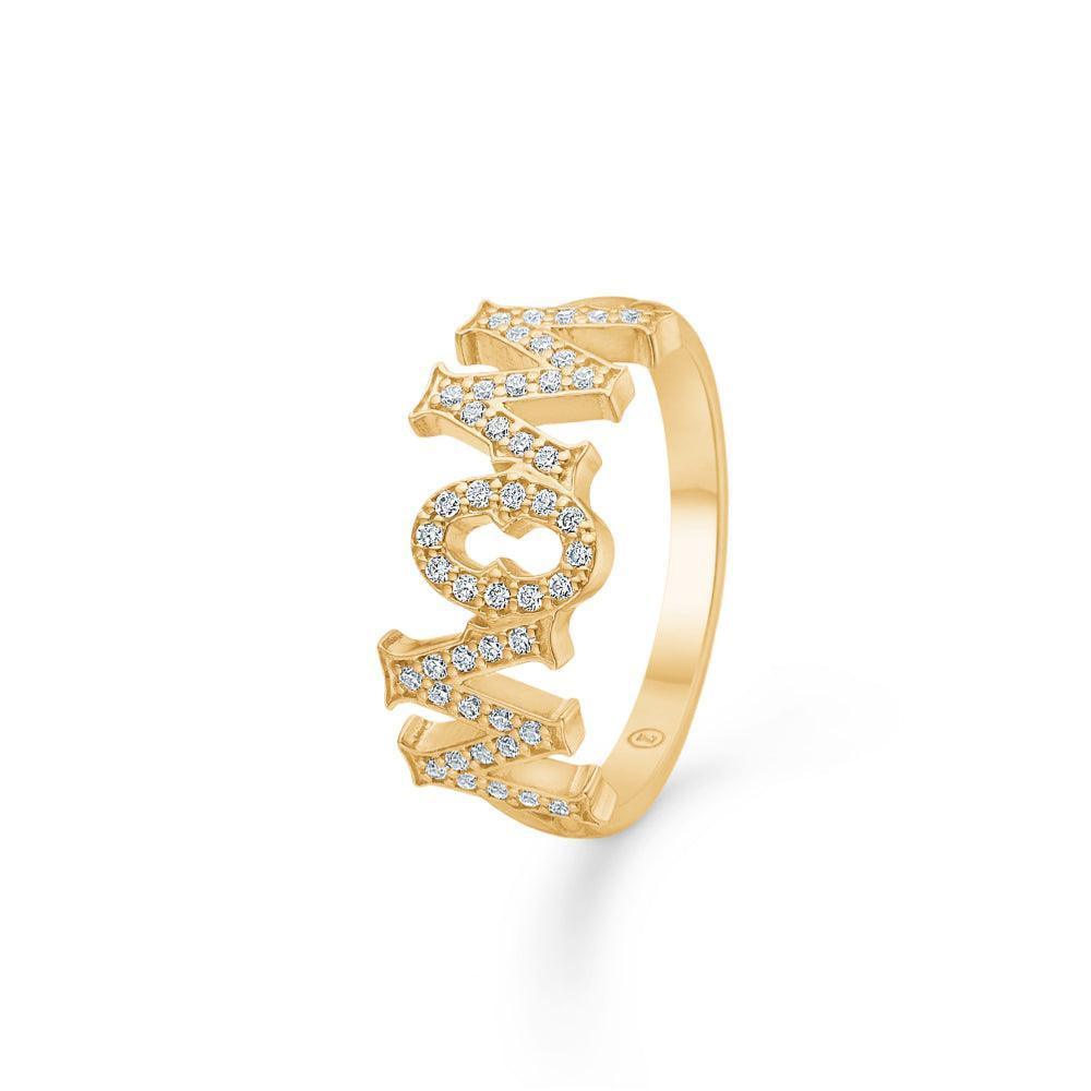 Mads Z 14kt WOW/MOM Ring 0.23ct W.si - Ringe - 1541099-001