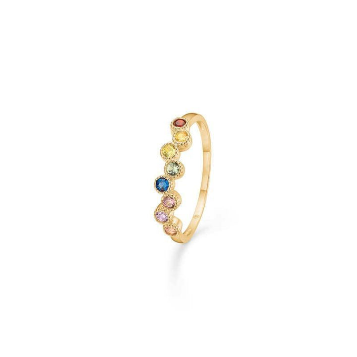 Mads Z 8 kt. Dido Colour ring - 3347171 - Ringe - 3347171-001