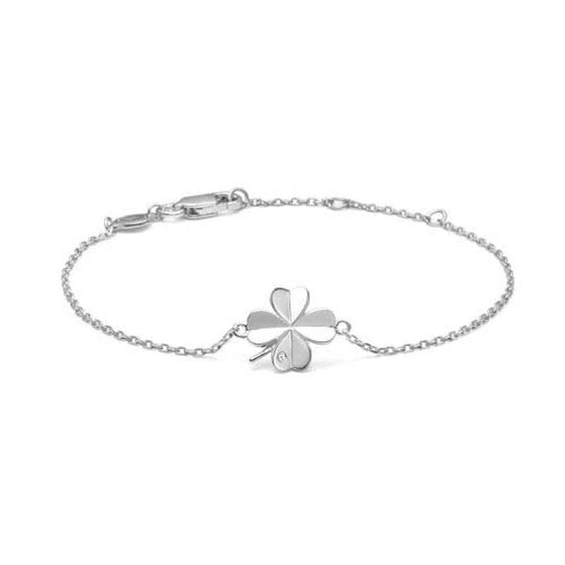 Mads Z Sølv Clover armbånd - Armbånd - 3157102