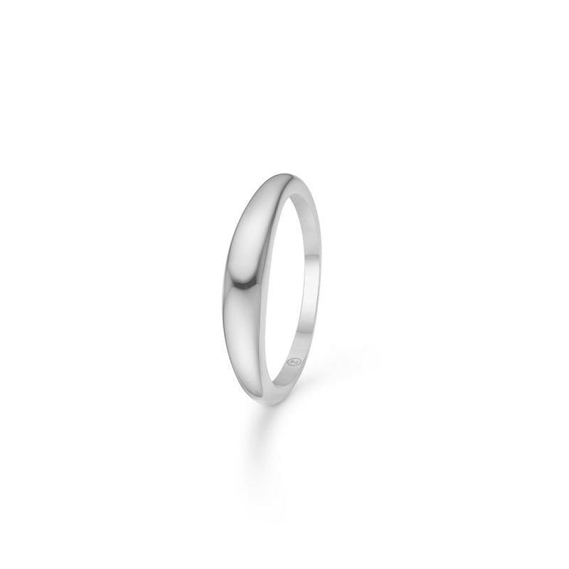 Mads Z Sølv Half Moon ring Small - Ringe - 2140092-001