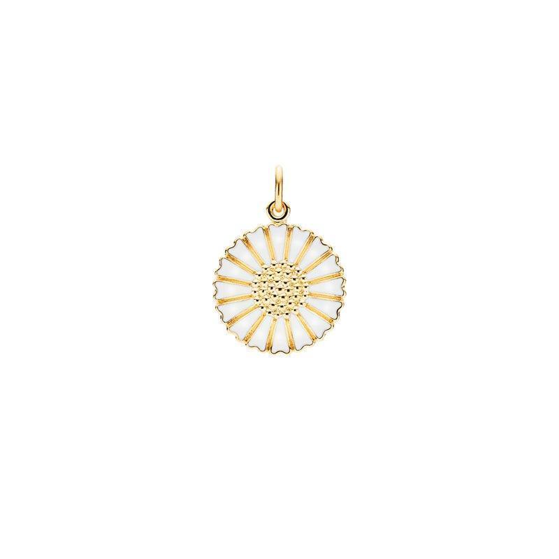 Marguerit Forgyldt Guld Vedhæng 18mm - 908018-M - Vedhæng - 908018-M