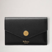 Mulberry Wallet - Folded Multi-Card Wallet Balck