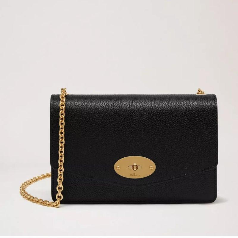 Mulberry - Small Darley Black Small Classic Grain - Darley Taske - RL5004/205A100