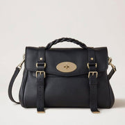 Mulberry Bag - Alexa Black Heavy Grain