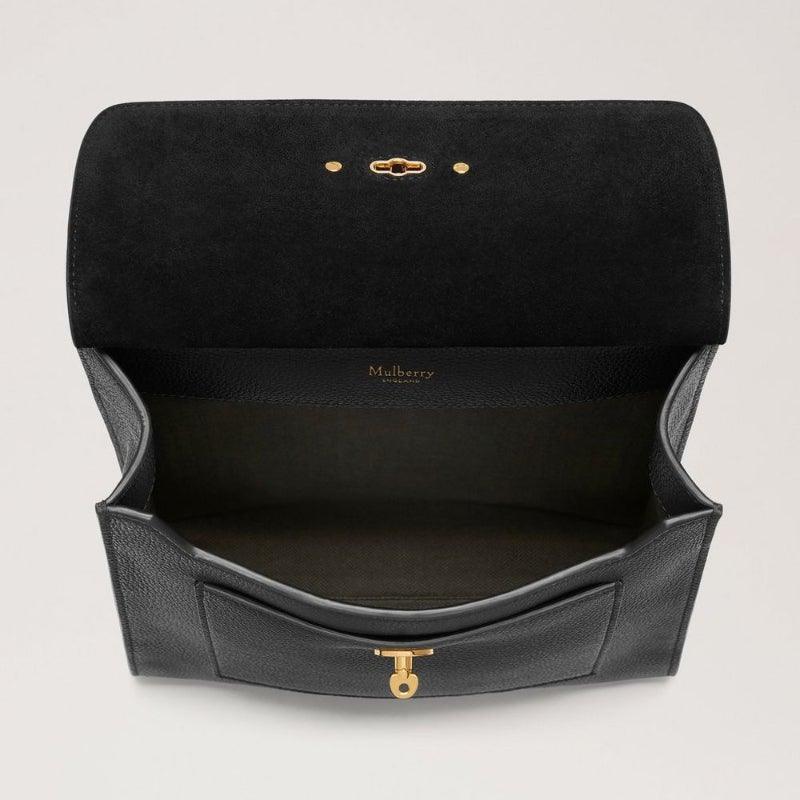 Mulberry Taske Antony Small Classic Grain Black - Antony Taske - HH4645/205A100