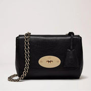 Mulberry Bag -  Lily Black Glossy Goat