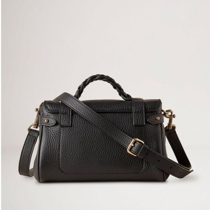 Mulberry Taske - Mini Alexa Heavy Grain Black - Alexa Taske - RL6595/736A100