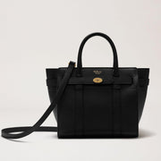 Mulberry Bag - Mini Zipped Bayswater Small Classic Grain Black