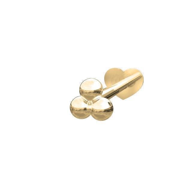 Nordahl Andersen 14kt Piercing - Øreringe - 314002-5