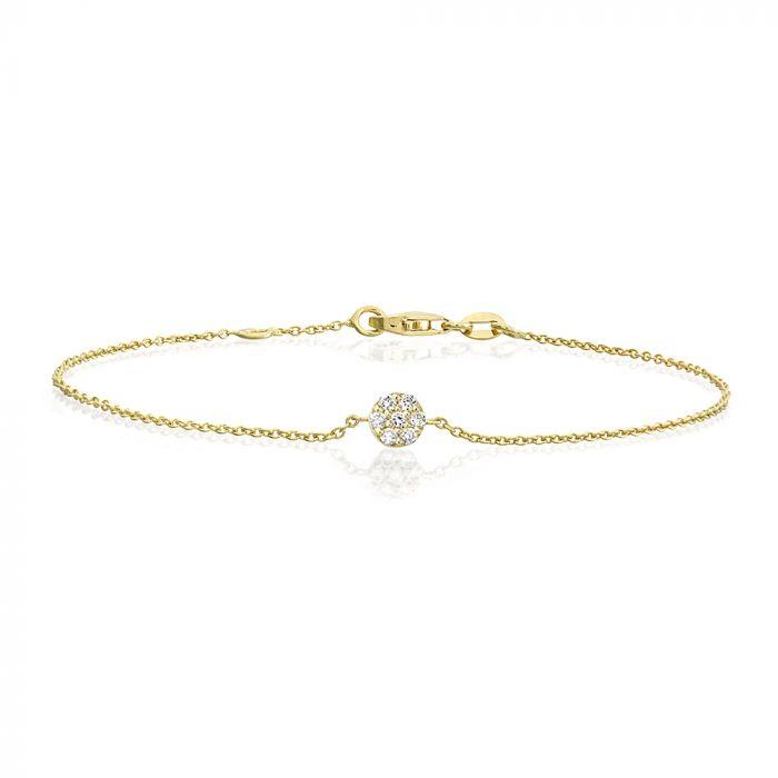 Nuran 14kt Maggie Armbånd Med Diamanter - Armbånd - B2302-006