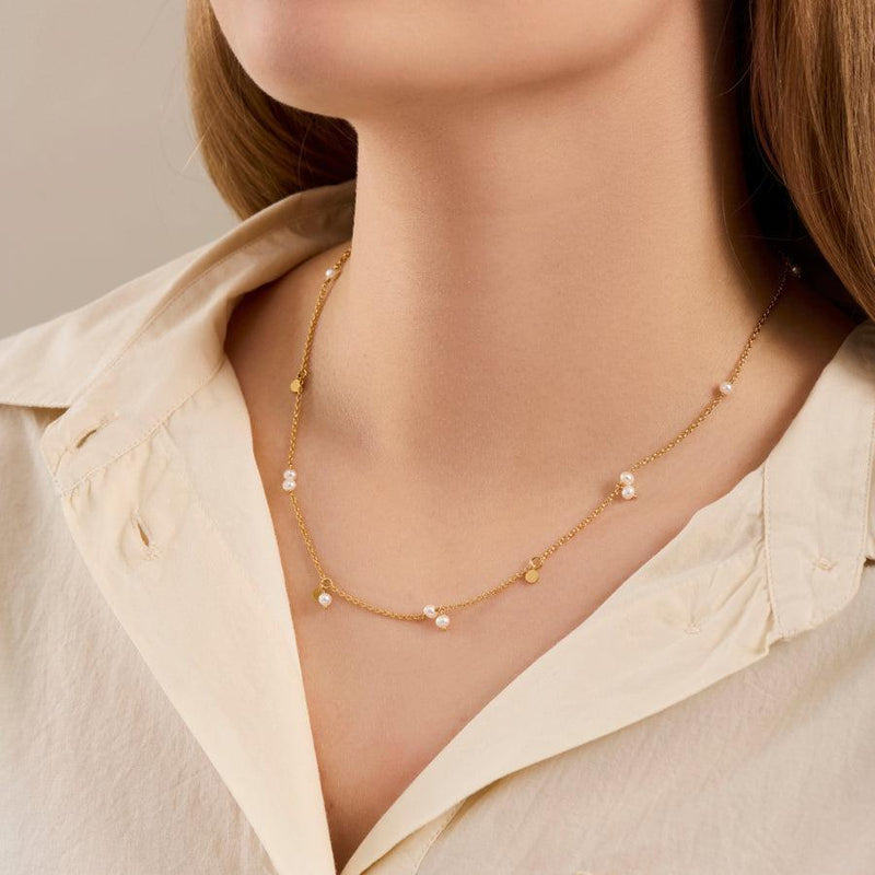 Pernille Corydon Ocean Pearl Halskæde - N-434-GP - Halskæde - N-434-GP