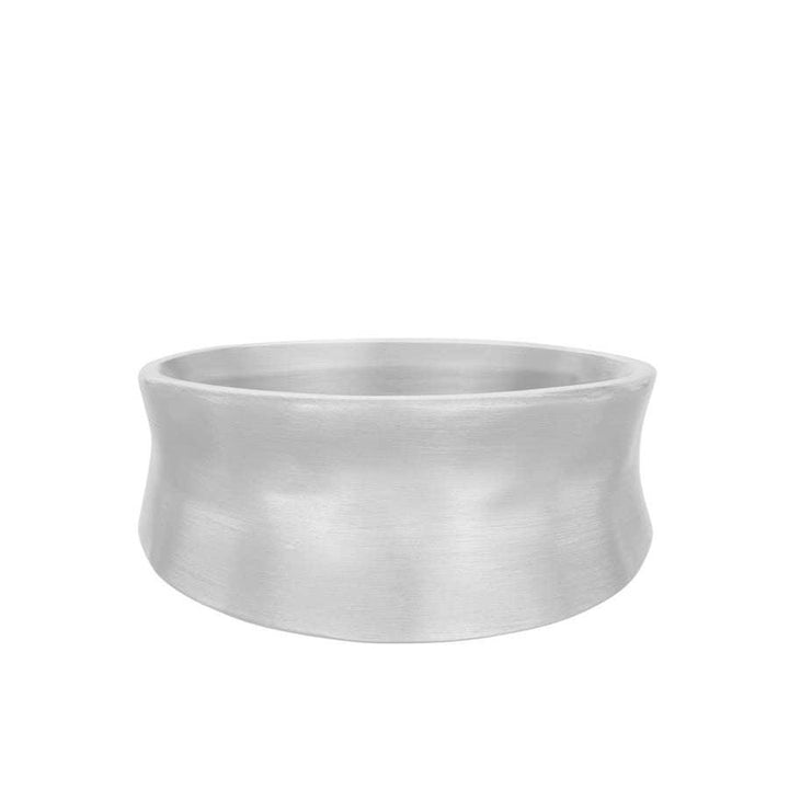 Pernille Corydon Saga Ring i sølv, mat overflade, forside, model R-411-S