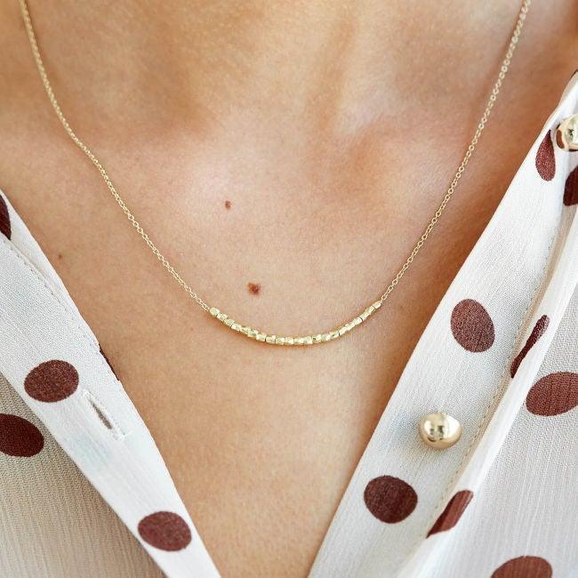 Ro Copenhagen 18kt Rock Beads Me Halskæde - Halskæde - 93321