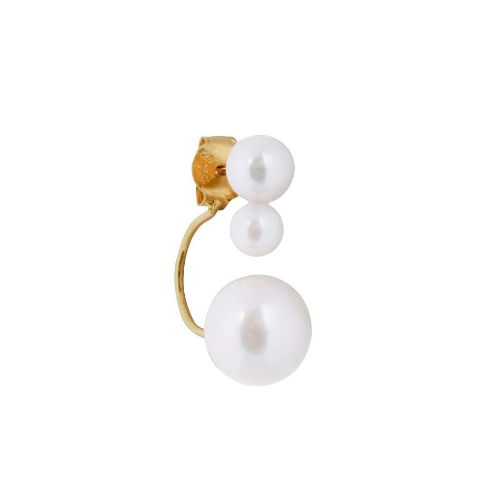 The Earring Shop White Moon Ørestik - SS2203 - Øreringe - SS2203